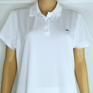 Vineyard Vines Ladies Performance Pique Polo Large